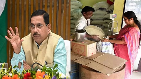 Food Minister Pralhad Joshi on ration shop dealers