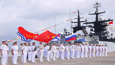 Chinese military drill