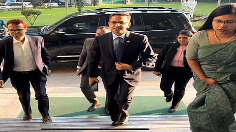 Indian High Commissioner Pranay Verma was summoned by Bangladesh Foreign Affairs Ministry office