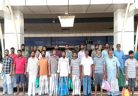 Sri Lanka repatriates 21 Indian fishermen    