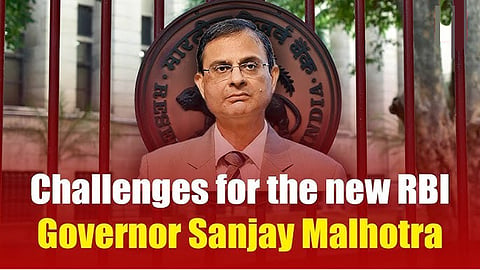 New RBI Governor Sanjay Malhotra