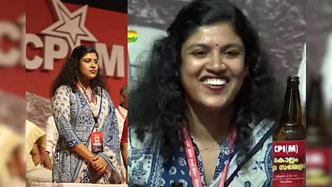 CPI(M) state committee member Chintha Jerome 