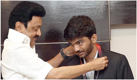 TN CM Stalin announces Rs 5 crore cash prize for Gukesh  