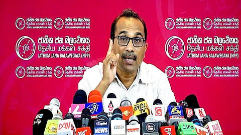 Sri Lankan ports minister Bimal Rathnayaka