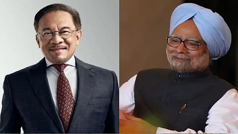 Malaysian Prime Minister Anwar Ibrahim wrote a moving tribute Manmohan Singh Friday,