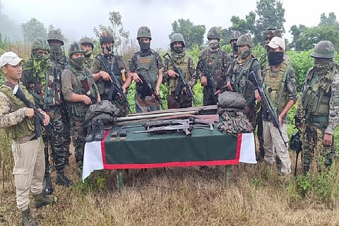Security forces destroy 4 bunkers after gunfights in Manipur   