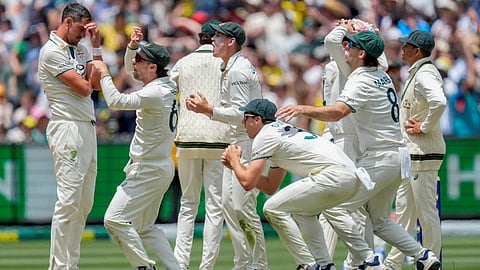 Australia beat India by 184 runs in fourth Test   