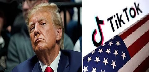 US President Donald Trump 