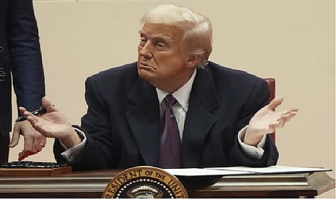 US President Donald Trump
