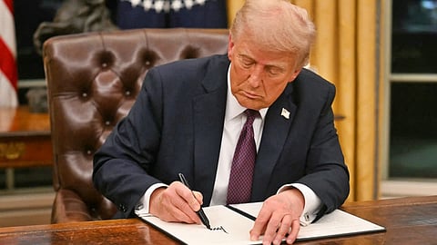 US President Donald Trump