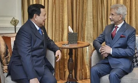 Jaishankar meets Indonesian President Subianto
