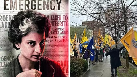 Disrupting screening of 'Emergency' in UK by pro-Khalistani elements
