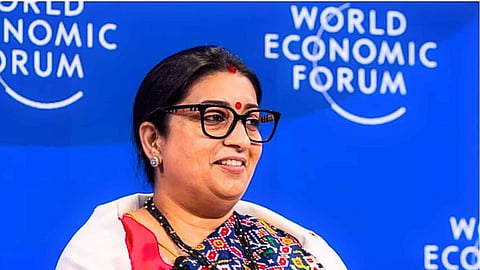 Former Union minister Smriti Irani