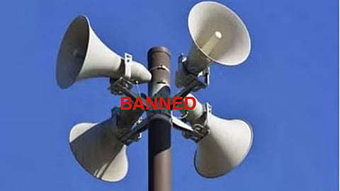 Loudspeaker banned in Bhopal, MP