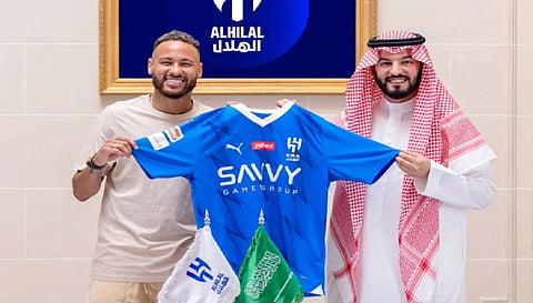 Saudi Arabia club Al-Hilal said it reached an agreement with striker Neymar to terminate his contract by mutual consent. 