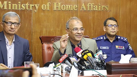 Bangladesh interim government's Home Affairs Adviser Lt Gen (Retd) Md Jahangir Alam Chowdhury