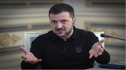 Ukrainian President Volodymyr Zelenskyy