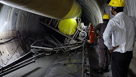 As the operation to rescue the eight personnel trapped inside the tunnel of  SLBC project in Telangana was in progress, the workers who survived the mishap hoped for the safe return of their colleagues and recalled the tragedy that unfolded before their eyes.