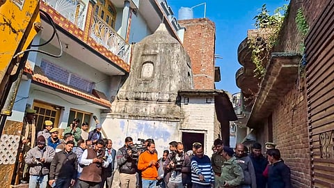 Security stepped up at reopened Shiva temple in UP's Sambhal ahead of Mahashivratri 