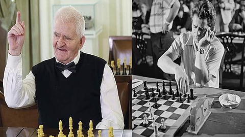 Boris Spassky, a Soviet-era world chess champion who lost his title to American Bobby Fischer in a legendary 1972 match