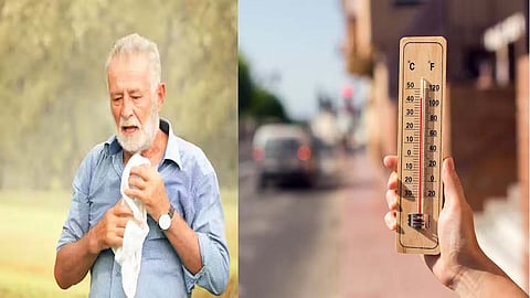 The more days of intense heat a participant endured, the faster they aged. 
