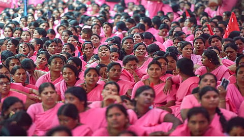 Agitating ASHA workers in Kerala welcome Centre's incentive hike