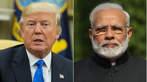 US President Donald Trump and PM Narendra Modi