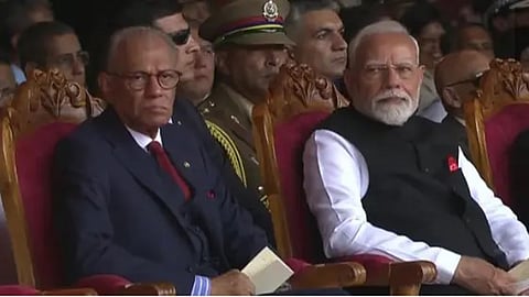 PM Modi was the chief guest at the National Day of Mauritius, a rare repeat invitation