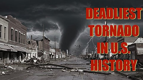 Deadliest twister in recorded US history 