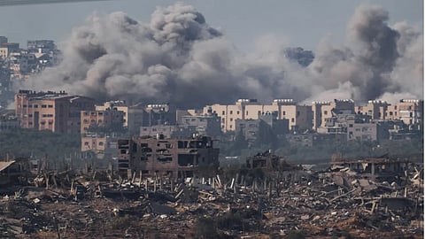 Israel launched a wave of airstrikes across the Gaza Strip early Tuesday