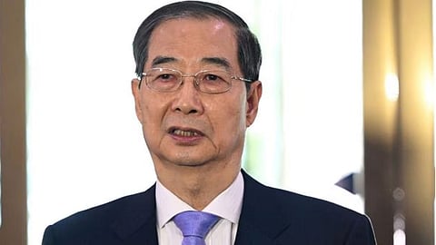 South Korea's Constitutional Court overturned the impeachment of PM Han Duck-soo
