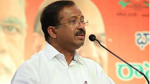 BJP leader and former Union Minister of State V Muraleedharan 