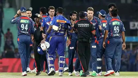  Lucknow Super Giants defeated Mumbai Indians by 12 runs in an Indian Premier League match