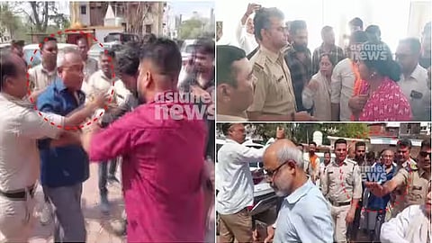 The Catholic priests from Kerala, who were allegedly attacked by right-wing activists in Jabalpur, MP