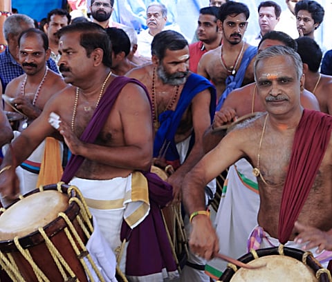 Two brothers take charge of a percussion legacy