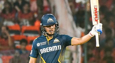 Gujarat Titans' batter Shubman Gill 