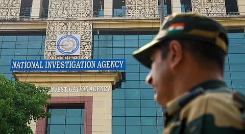 National Investigation Agency headauarters, in New Delhi, Thursday, Apr. 10, 2025.