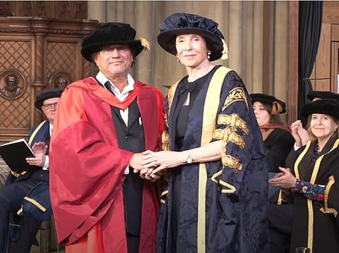 65th Honorary Doctorate of Achyuta Samanta from the University of Buckingham