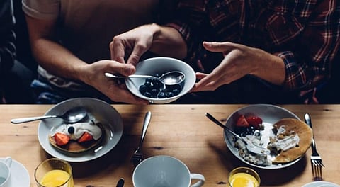 Eating fast