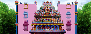 As part of the event, the temple is offering sanctified prasadam coins for devotees contributing towards the Maha Kumbhabhishekam