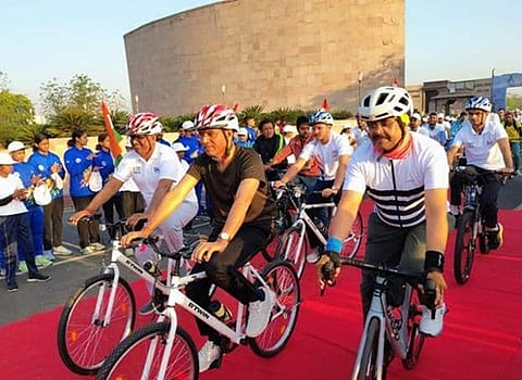 'Sundays on Cycle': Sports ministry does its bit to fight India's obe
