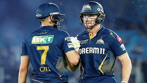 Gill, Buttler guide Gujarat Titans to 224/6 against SRH