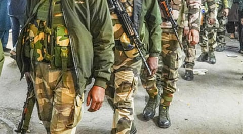 Indian troops