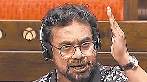 CPI(M) MP Brittas claims mismatch in COVID death figures citing recent CRS report 