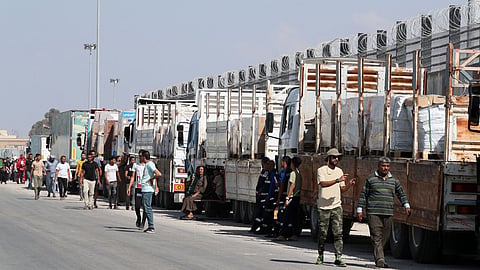 Israel says it will allow a limited amount of humanitarian aid into Gaza 