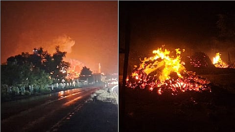 Massive blaze guts 200 houses in UP's Budaun 