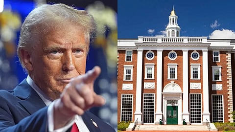 Bars Harvard from enrolling foreign students
