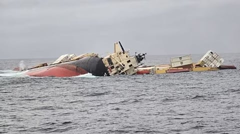 Liberian cargo ship sinks off Kerala coast; All 24 crew rescued 
