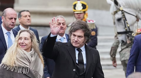Argentina's President Javier Milei is headed to Israel.