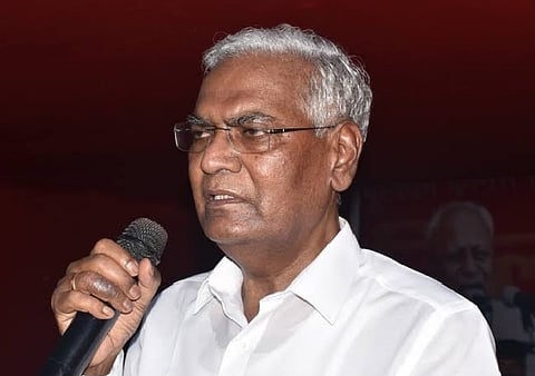  CPI general secretary D Raja 